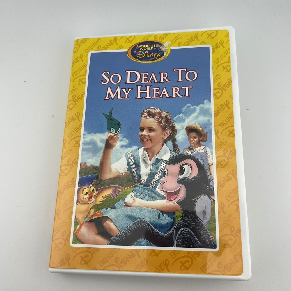 So Dear‎ To My Heart DVD Disney Movie Club Exclusive Family Classic